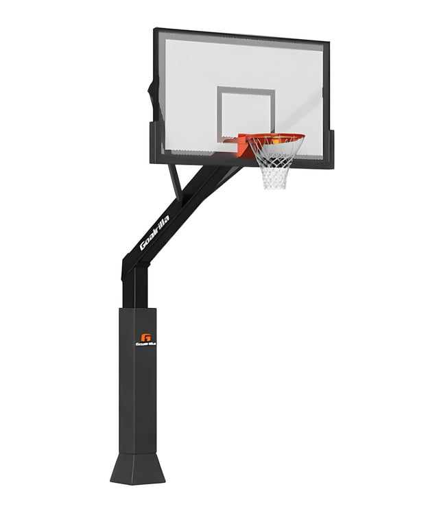 Fixed Height 72" Steel Backboard Hoop