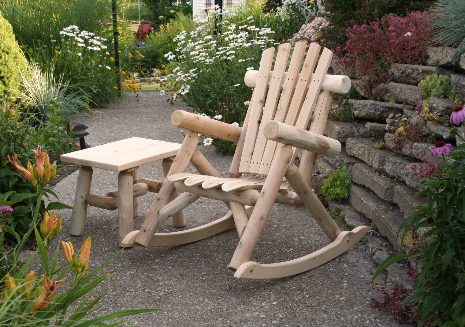 Outdoor end table