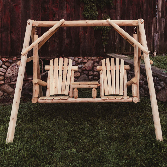 Rustic Tete a Tete Swing