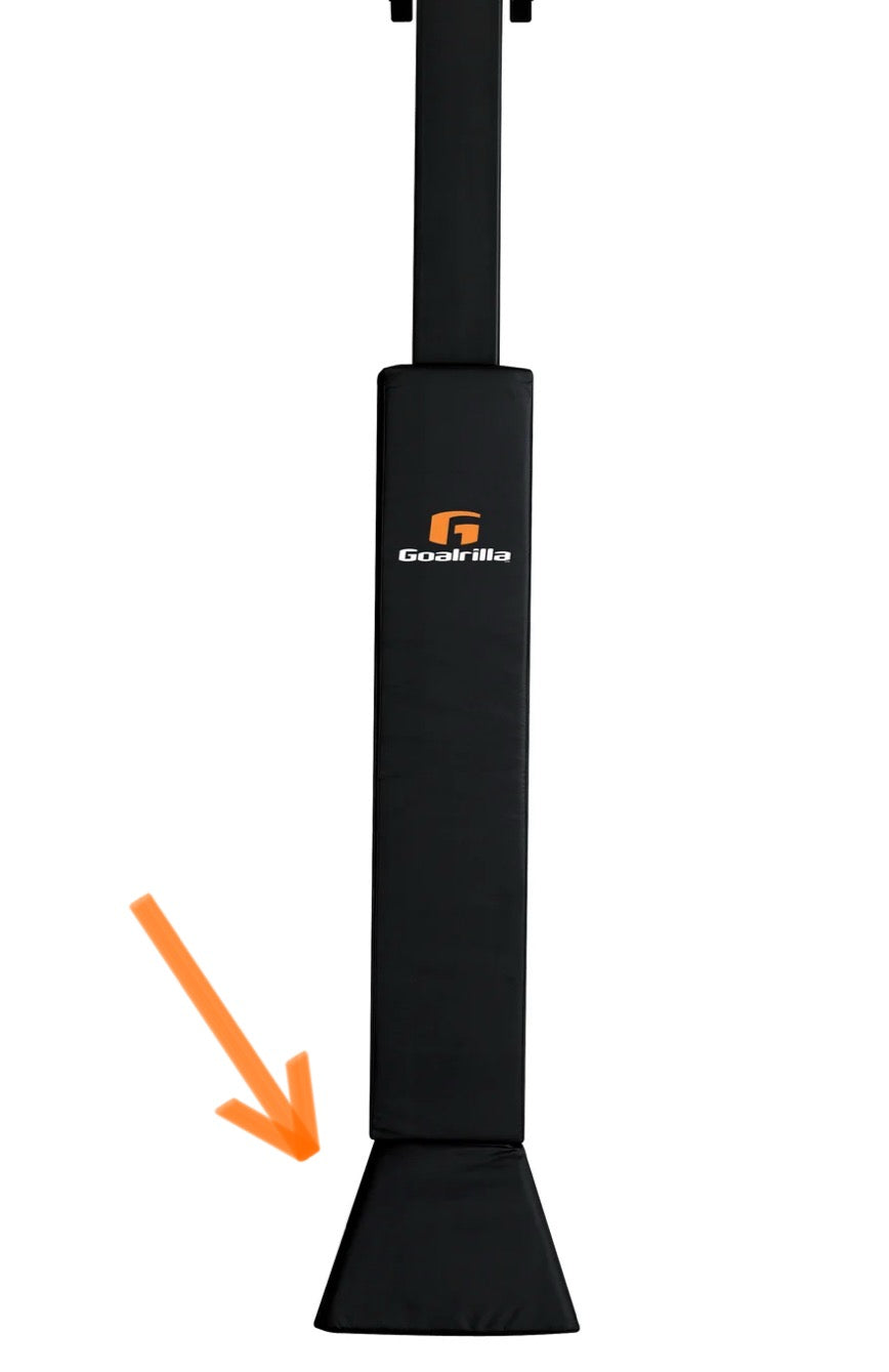 Flared Universal Pole Pad Bottom