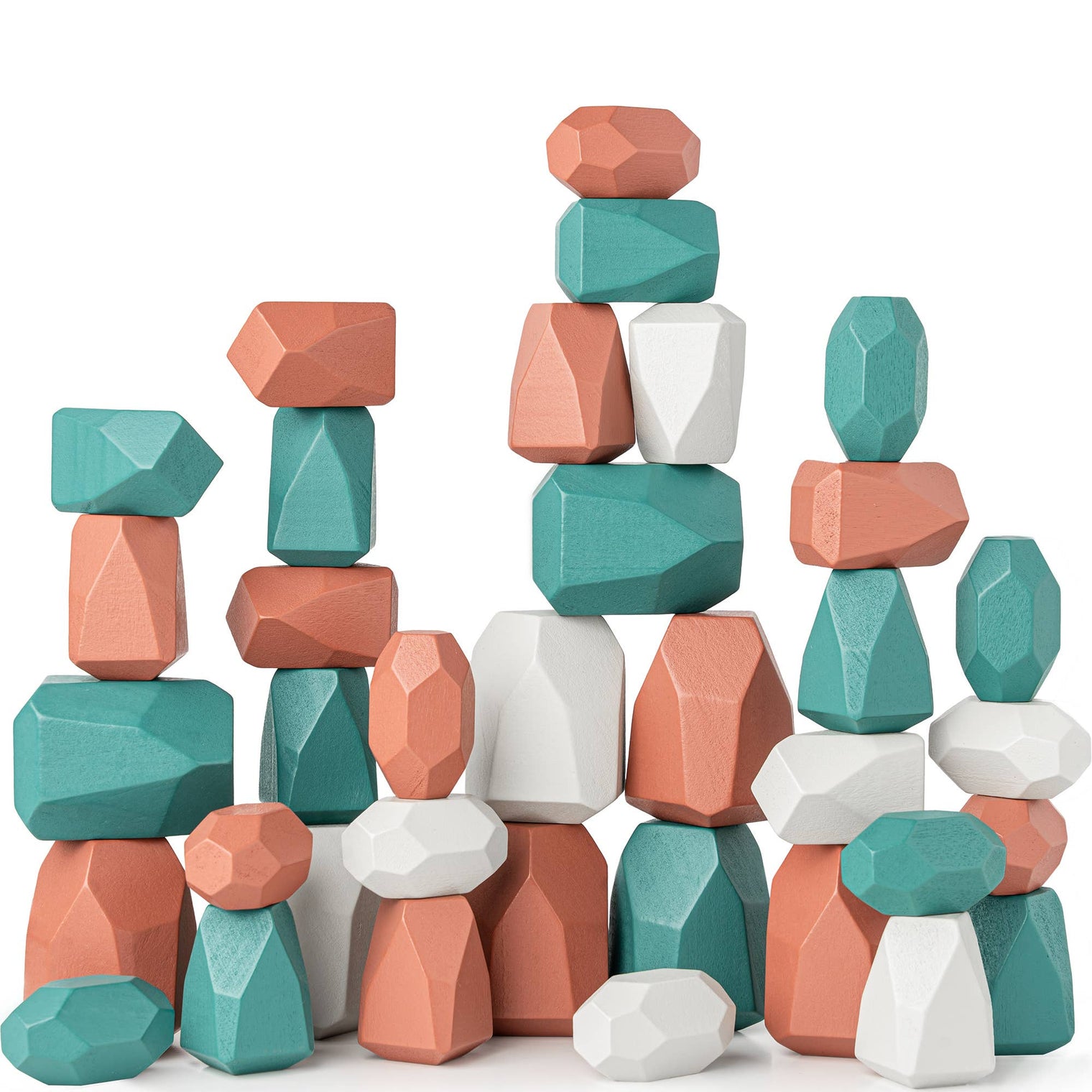 Stacking Blocks for Toddlers by Comfy Cubs: Dino Pack