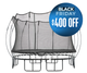 LARGE SPRINGFREE SQUARE TRAMPOLINE BLACK FRIDAY DEAL