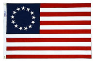 Betsy Ross Polyester Outdoor Flag 3'x5' | Made in USA | High Wind Flag