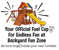 Backyard Fun Zone 20oz Tumbler