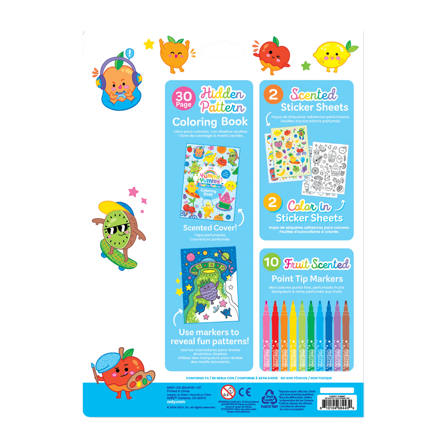 Yummy Yummy Scented Coloring Kit