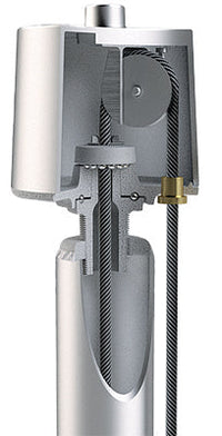 Aluminum Flagpole with Internal Cable Winch | Heavy-Duty, Made in USA, Lifetime Warranty