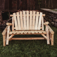 Cedar log glider