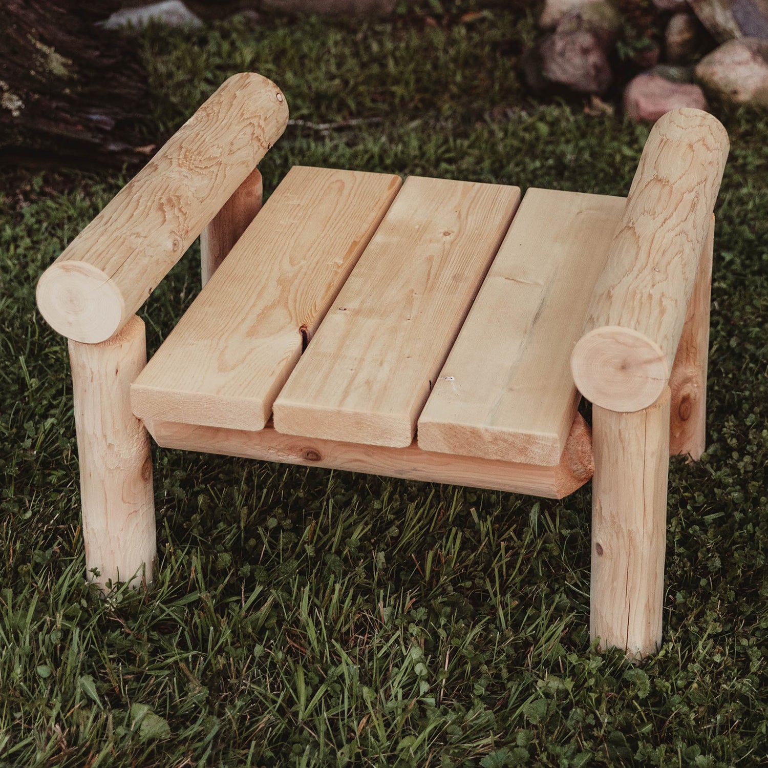 Rustic Ottoman