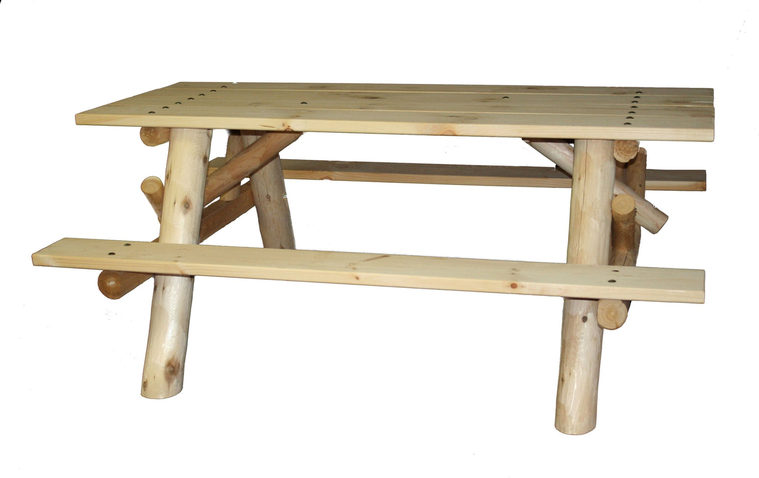 5' Rustic Picnic Table