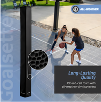 Goalsetter 72" Notched Basketball Pole Pad