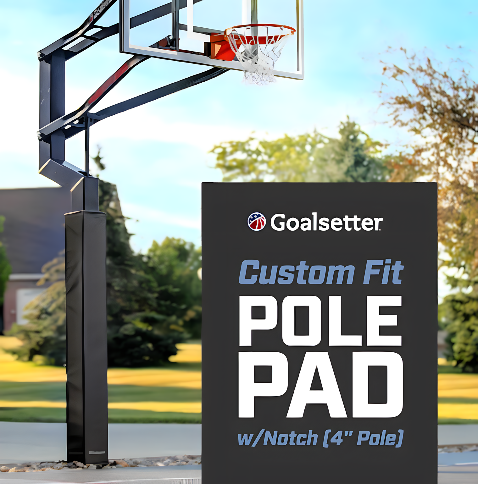 Goalsetter 72" Notched Basketball Pole Pad