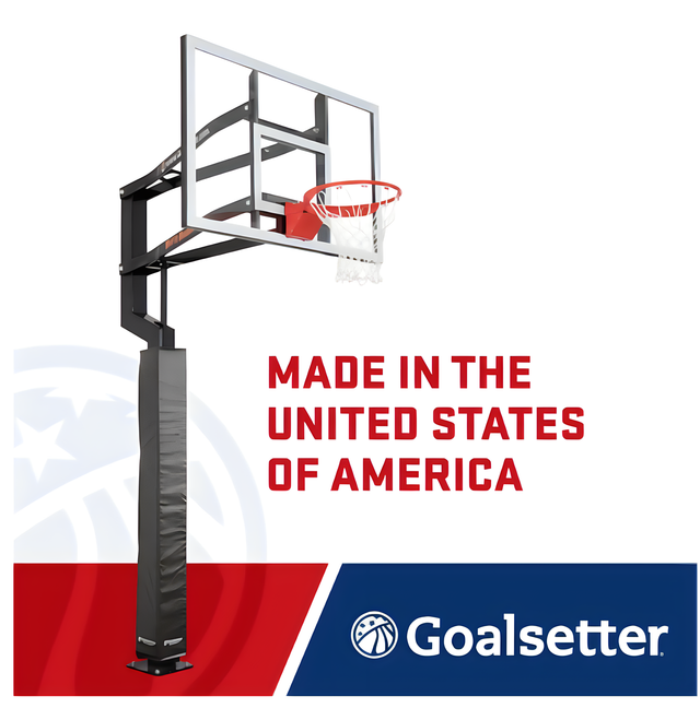 Goalsetter Custom Fit Basketball Pole Pad – 4", 5" & 6" Poles