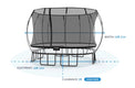 Springfree Trampoline Oval Size