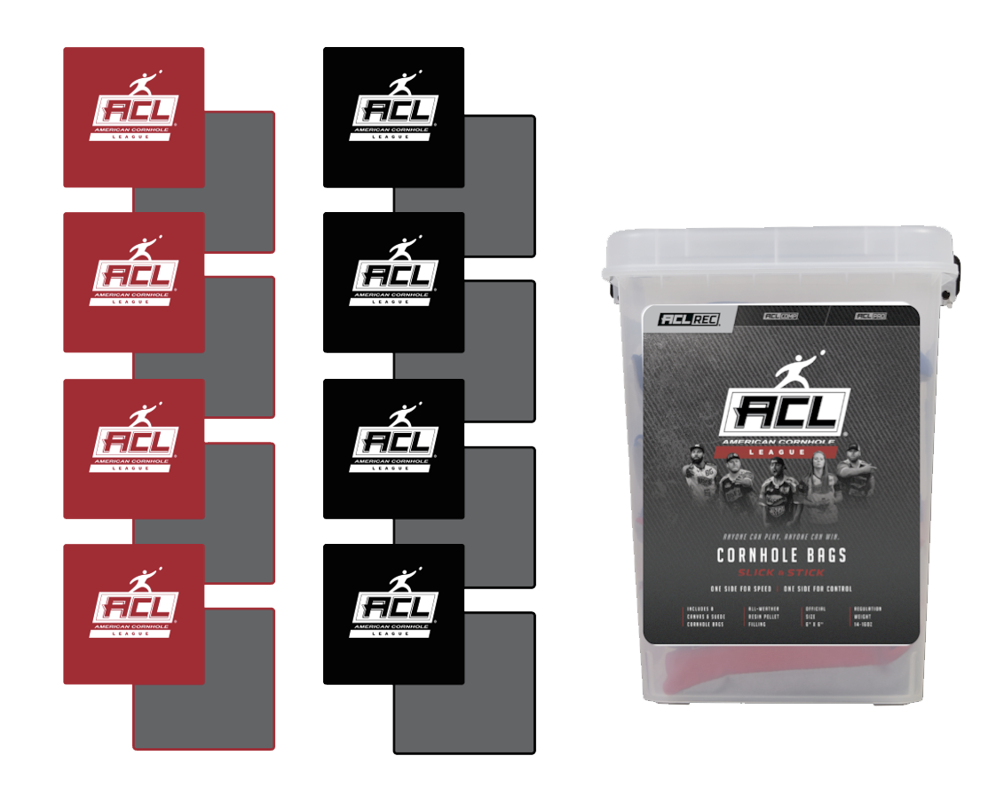 ACL® REC SLICK ‘N’ STICK BAGS – 8 PACK
