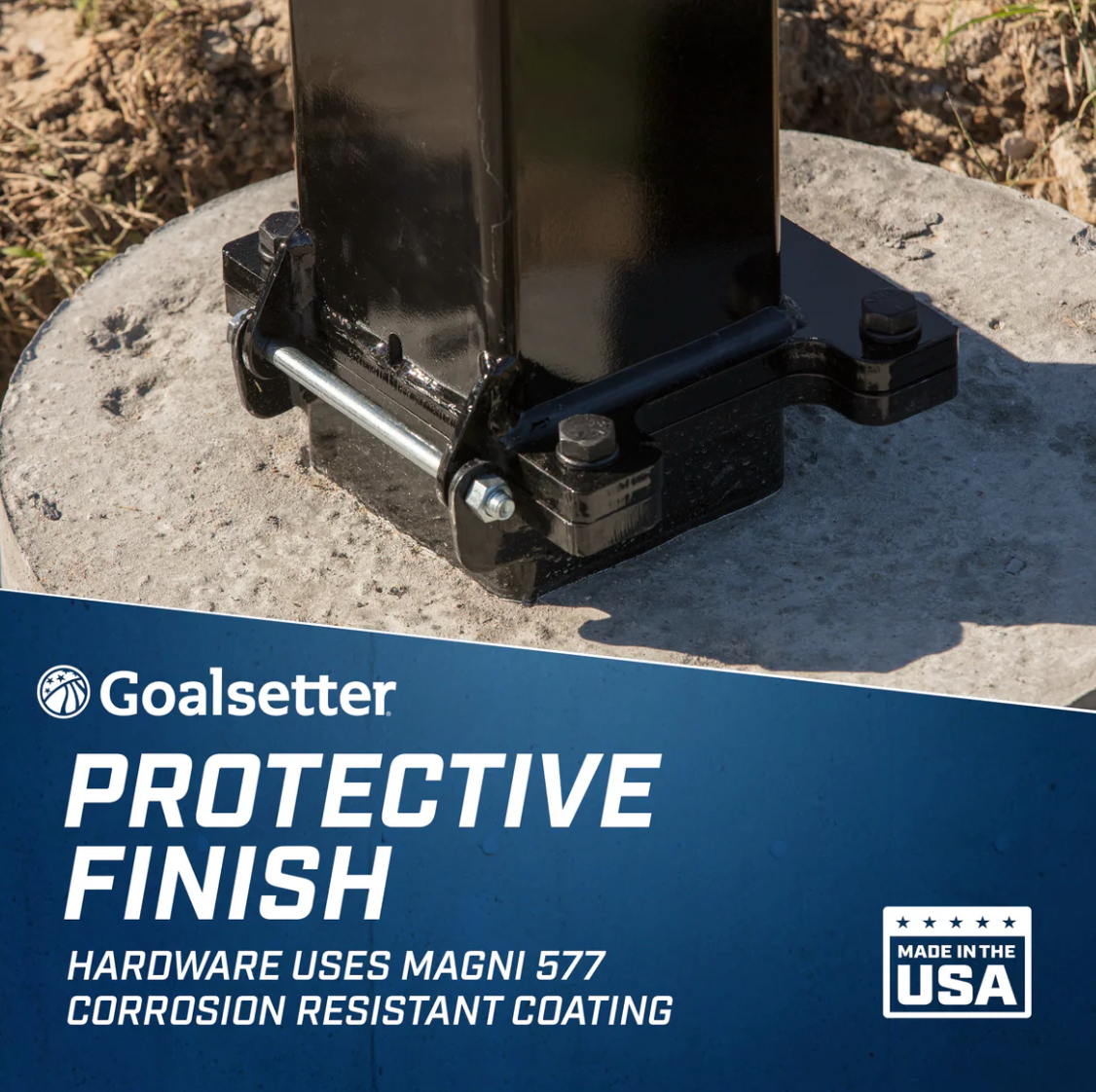 Goalsetter Basketball Hoop Anchor Hinge System