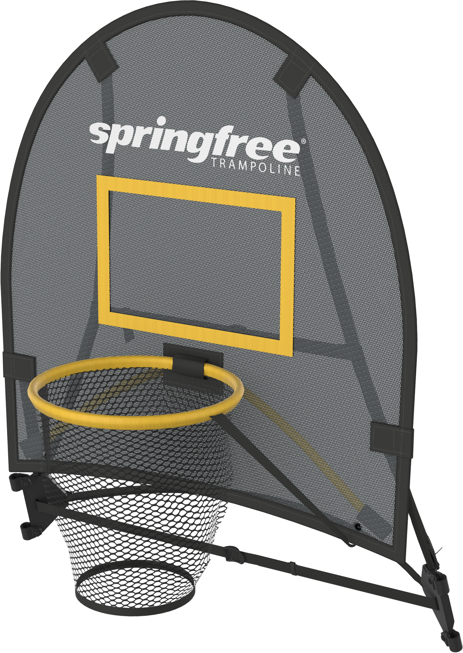 Flexrhoop for trampoline