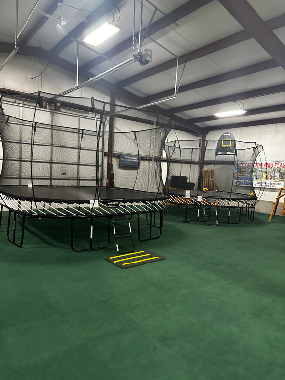 Indoor Play on a springfree