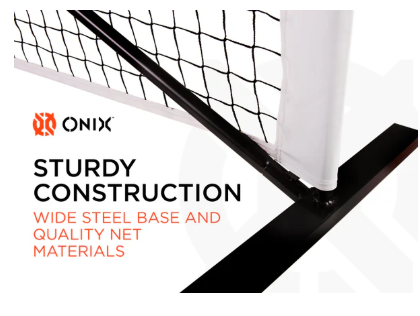 Portable net for pickleball