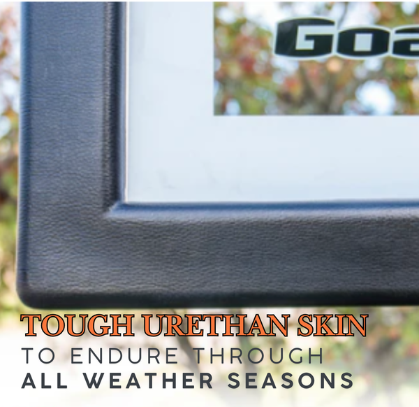 Product with text 'Tough Urethan Skin to Endure Through All Weather Seasons' 