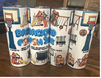 Backyard Fun Zone 20oz Tumbler