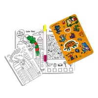 Let's Go!: Activity & Coloring Kit - Kitty In The City