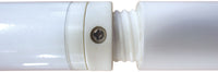 9' Aluminum Rotating Flagpole - White