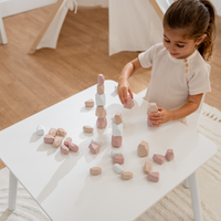 Stacking Blocks for Toddlers by Comfy Cubs: Girl Pack